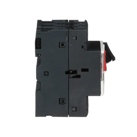 Schneider Electric GV2ME07 TeSys Deca Manual Starter and Protector, thermal magnetic circuit protector, push buttons, 1.6 to 2.5 A, screw clamp — Interruptores automáticos y fusibles