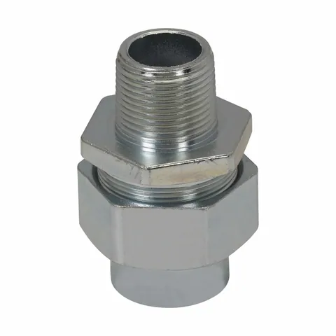 Crouse Hinds UNY605 Eaton Crouse-Hinds series UNY union, Rigid/IMC, Male, Feraloy iron alloy, 2" — Couplings & Fittings