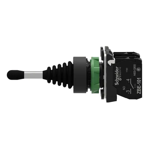 Schneider Electric XD5PA22 Joystick controller, Harmony XB5, 22mm, 2 direction, spring return, 1NO per direction — Interruttori e apparecchiature modulari