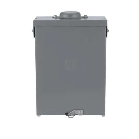 Schneider Electric QO612L100RB Load center, QO, 1 phase, 6 spaces, 12 circuits, 100A fixed main lugs, NEMA3R, UL — Accesorios generales