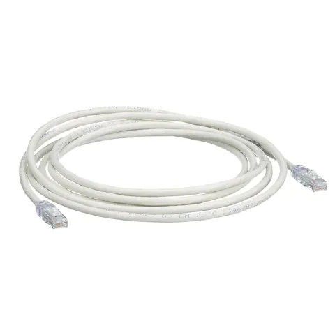 Panduit UTPSP10Y Cat 6 24 AWG UTP Copper Patch Cord, 10 ft, IW — General Accessories