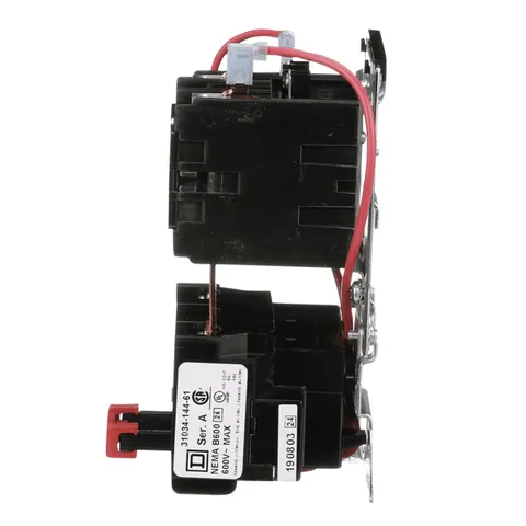 Schneider Electric 8911DPSO42V09 NEMA starter, Definite Purpose, 40A, 7.5HP at 240VAC, 1 phase, 2 pole, melting alloy, 208V to 240VAC coil, open — Accesorios generales