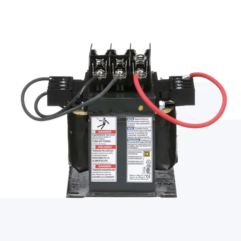 Schneider Electric 9070TF500D1 Industrial Control Transformer, Type TF, 500VA, 240-480V Primary, 120V Secondary — General Accessories