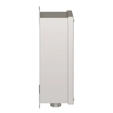 Schneider Electric 9001KYSS3 Empty enclosure control station, Harmony 9001K, Harmony 9001SK, stainless steel, 3 cut outs, 30mm — General Accessories
