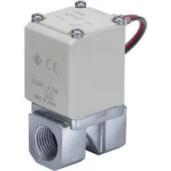 SMC VX214EGAXB VX2*4, Single Unit, Direct Operated 2 Port Solenoid Valve for Medium Vacuum, VX214EGAXB — Elettrovalvole e servovalvole