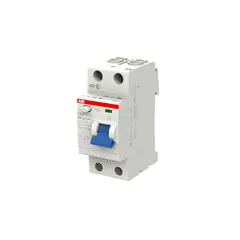 ABB 2CSF202101R3250 F202 A-25/0.3 Residual Current Circuit Breaker 2P A type 300 mA — Power Supply