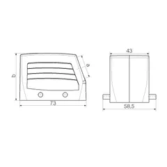 Weidmuller 1654070000 HDC 10B TSBU 1PG16G — Industrial Cables & Wires