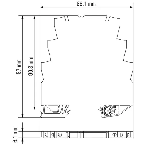 Weidmuller 8937970000 MOS 24VDC/8-30VDC 2A — Allgemeines Zubehör