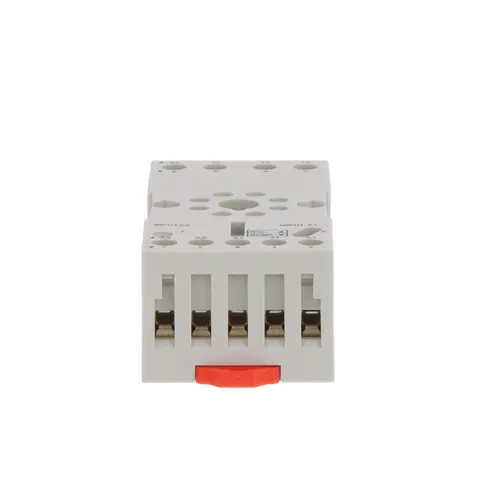 Schneider Electric 70-750E8-1 Socket, SE Relays general purpose relay accessory, DPDT, 12A, 300 V, 8 pins, lift terminals, 750/750H series — Akcesoria ogólne