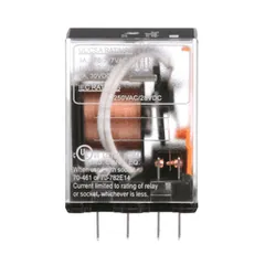Schneider Electric 792XDX3C-24D Power relay, SE Relays, 4PDT, 3A, 24 VDC, low level bifurcated contacts, clear cover — Akcesoria ogólne