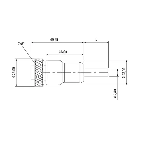 Weidmuller 1292100200 SAIL-7/8BG-3-2.0U — Industrial Cables & Wires