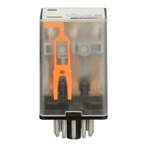 Schneider Electric 8501KPR13P14V20 Plug in relay, Type KP, tubular, 1 HP at 277 VAC, 10A resistive at 120 VAC, 11 pin, 3PDT, 3 NO, 3 NC, 120 VAC coil — Accesorios generales