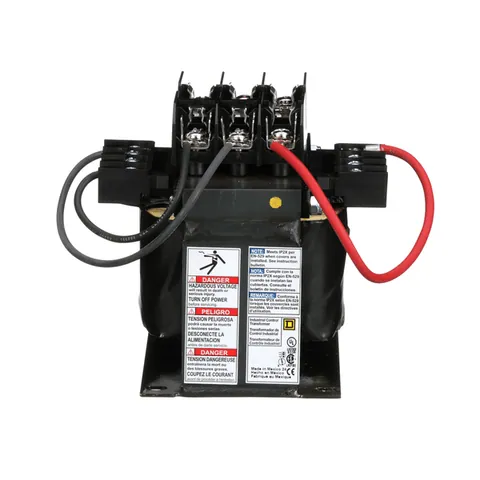 Schneider Electric 9070TF350D1 Industrial control transformer, Type TF, 1 phase, 350VA, 240x480V primary, 120V secondary, 50/60Hz — General Accessories