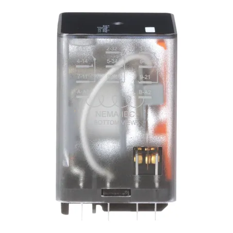 Schneider Electric 788XCXRC-120A General purpose relay, SE Relays, 788R, 3PDT, 10A, 120 VAC, Quick terminal, clear cover — Akcesoria ogólne