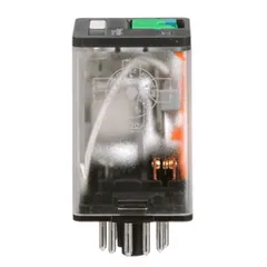 Schneider Electric 750XCXRM4L-110D General purpose relay, SE Relays, 750R, 3PDT, 10A, 110VDC, octal terminal 11 pins, LED clear cover, lock push button — Akcesoria ogólne