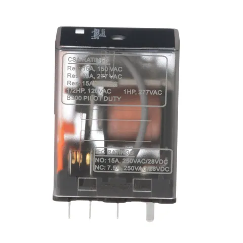 Schneider Electric 782XBXCT-240A Power relay, SE Relays, 15A, DPDT, 240 VAC, clear cover, Faston terminlas — Akcesoria ogólne