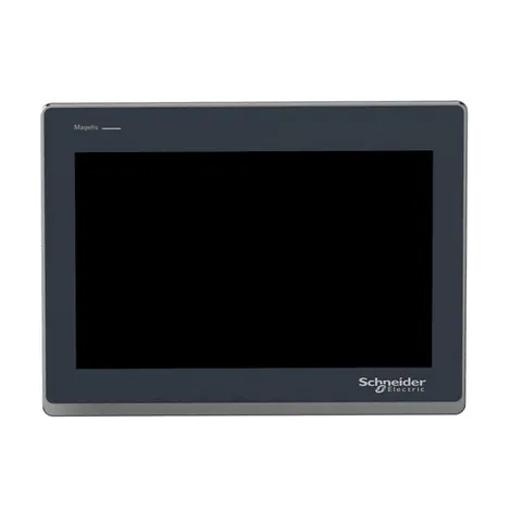 Schneider Electric HMIST6600 touch panel screen, Harmony ST6, 12inch wide display, 2COM, 2Ethernet, USB host and device, 24V DC — HMIs & Industrial PCs