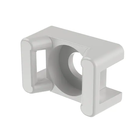 Panduit TM3S10-M TM3S10-M Cable Tie Mount, Natural, PA 6.6, 0.86x0.61", #10 Screw, PK1000 — Connectors & Plugs