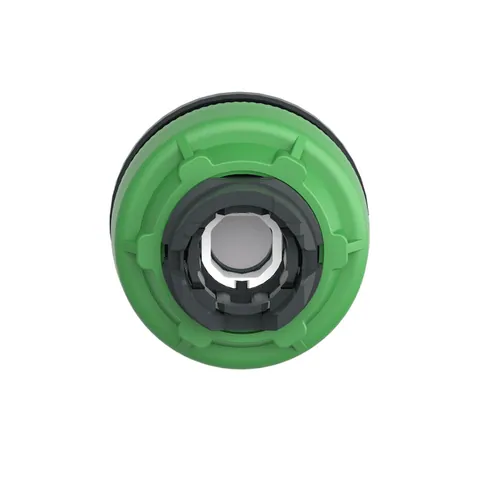 Schneider Electric ZB5FW343 Head for illuminated push button, Harmony XB5, antimicrobial, plastic, red, 30mm, universal LED, plain lens — Controllo e HMI