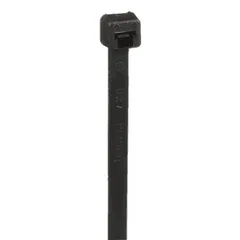 Panduit PLT1.5I-M30 Pan-Ty® PLT1.5I-M30 Cable Tie, Black, High Heat PA6.6, 5.6"L, 40lb, PK1000 — Connectors & Plugs