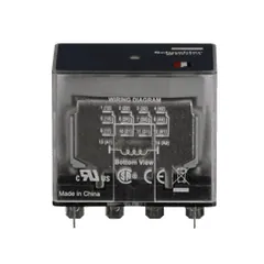 Schneider Electric 784XDXCL-24D Power relay, SE Relays, 15A, 4PDT, 24 VDC, clear cover with LED indicator — Akcesoria ogólne