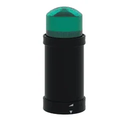 Schneider Electric XVBC8B3 Indicator bank, Harmony XVB, illuminated unit, plastic, green, 70mm, integral flash discharge tube, 10joule, 24V AC/DC — Allgemeines Zubehör