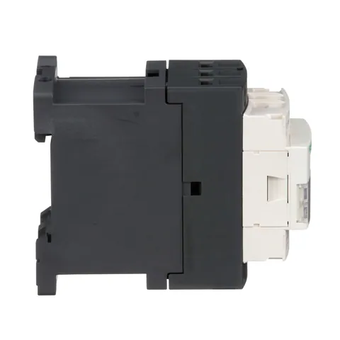 Schneider Electric LC1D09BL IEC contactor, TeSys Deca, nonreversing, 9A, 5HP at 480VAC, up to 100kA SCCR, 3 phase, 3 NO, low consumption 24VDC coil — Contactors & Relays