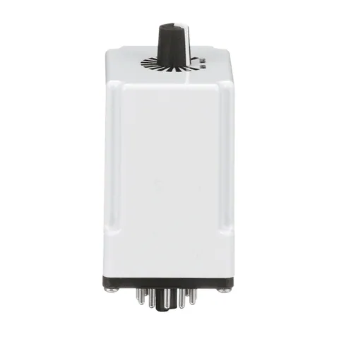 Schneider Electric 9050JCK21V20 Timing Relay, Type JCK, plug In, off delay, adjustable time, 0.1 to 10 seconds, 10A, 240 VAC, 120 VAC/110 VDC — General Accessories