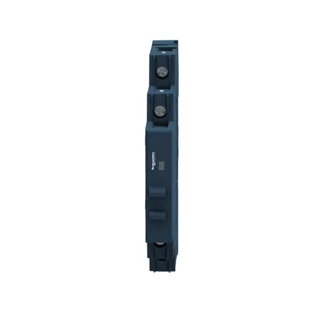 Schneider Electric SSM1A16BD single phase relay, 6A, DIN rail mount, zero voltage switching, input 4 to 32V DC, output 24 to 280V AC — Contactores y relés