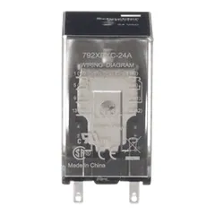 Schneider Electric 792XBXC-24A Power relay, SE Relays, DPDT, 12A, 24 VAC, clear cover — Akcesoria ogólne