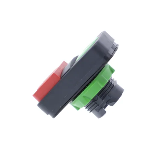 Schneider Electric ZB5AL7341 Double Headed Push Button, Harmony XB5, Plastic, 22mm — Control & HMI