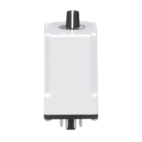 Schneider Electric 9050JCK12V20 Timing Relay, Type JCK, plug In, on delay, adjustable time, 0.3 to 30 seconds, 10A, 240 VAC, 120 VAC/110 VDC — General Accessories