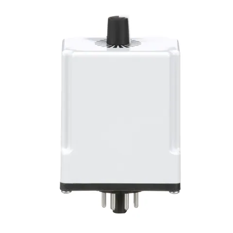 Schneider Electric 9050JCK15V20 Timing Relay, Type JCK, plug In, on delay, adjustable time, 1.8 to 180 seconds, 10A, 240 VAC, 120 VAC/110 VDC — Accesorios generales