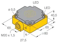 Turck NI50-CP80-FZ3X2