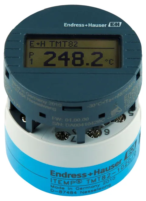 Endress+Hauser TMT82 iTEMP TMT82 temperature transmitter — Temperature & Humidity Sensors