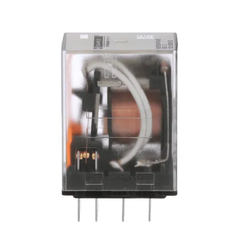 Schneider Electric 8501RS14P14V20 Miniature Relay, Harmony 8501R, low voltage, 4PDT, green LED, socket mounting, 120V AC, 4NO+ 4NC — General Accessories