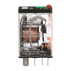 Schneider Electric 782XBXM4L-240A Power relay, SE Relays, 15A, DPDT, 240 VAC, cover with locking push button and LED — Akcesoria ogólne
