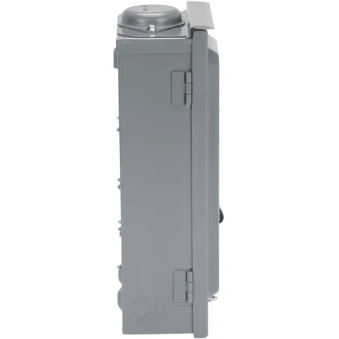Schneider Electric D322NRB Safety switch, general duty, fusible, 60A, 3 pole, 15hp, 240VAC, NEMA 3R, bolt on provision, neutral factory installed — General Accessories