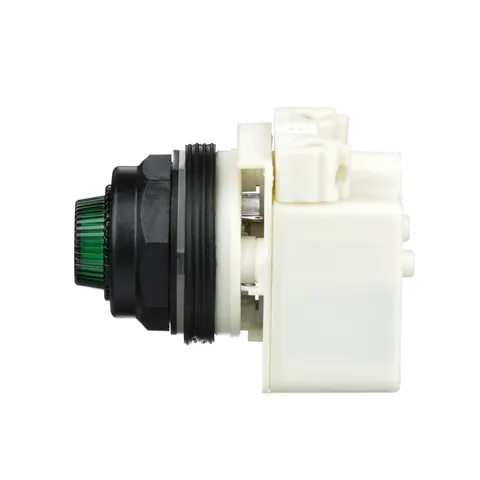 Schneider Electric 9001SKP1G31 30mm Push Button, Type SK, pilot light, transformer, 120 VAC, green fresnel cap — General Accessories