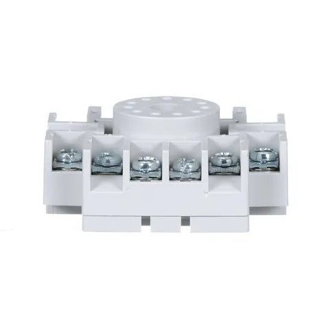Schneider Electric 8501NR61 Plug in relay, Type N, relay socket, 11 tubular pin, single tier, for 8510KP relays and 9050JCK timers — General Accessories