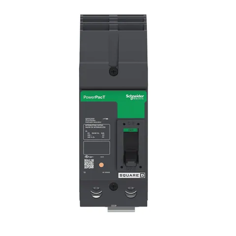 Schneider Electric QBA222002 Circuit breaker, PowerPacT Q, 200A, 2 pole, 240VAC, 10kA, I-Line, thermal magnetic, 80%, AC — General Accessories