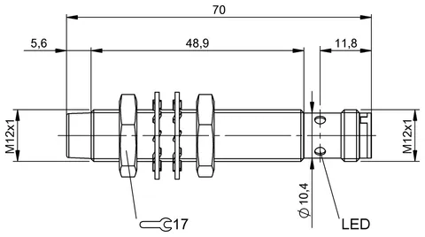 Balluff BES018Y Cylindrical version — Proximity & Inductive Sensors