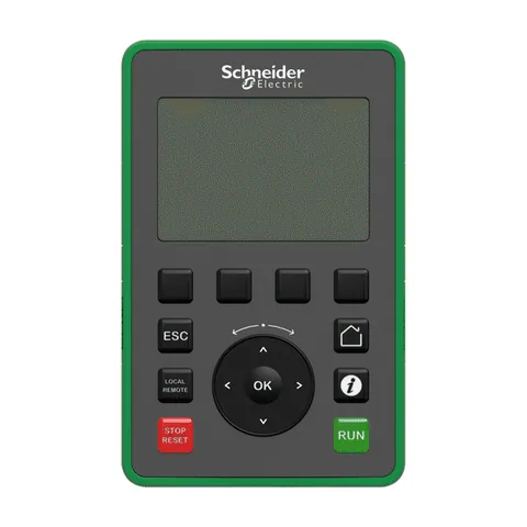 Schneider Electric VW3A1111 Terminal de pantalla gráfica, Altivar, 240 x 160 píxeles, IP65 — Paneles HMI y monitores