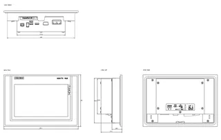 Siemens 6AV7881-2AF00-3DP0 SIMATIC IPC277D, 9" TOUCH — Akcesoria ogólne