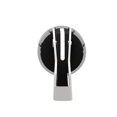 Schneider Electric ZB4BJ291 Selector Switch Head, Harmony XB4, Metal, Black, 22mm, Long Handle, 2 Positions, Stay Put, Padlockable on the Left — Allgemeines Zubehör