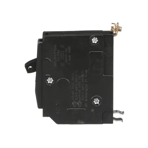 Schneider Electric QOB110 QO Mini Circuit Breaker, 10A, 1 Pole, 120/240VAC, 10kA — Circuit Breakers & Fuses