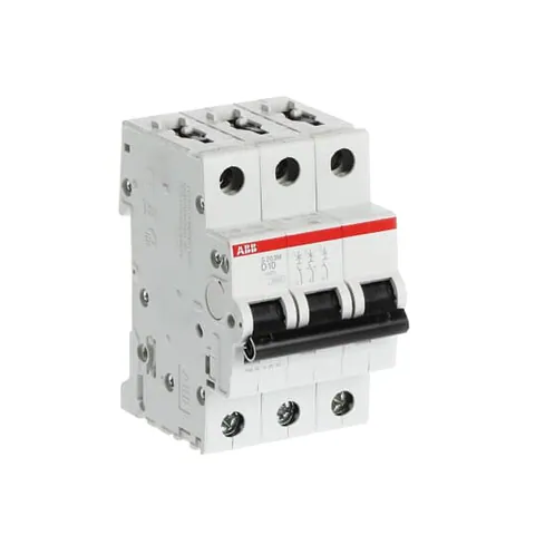 ABB 2CDS273001R0101 S203M-D10 Miniature Circuit Breaker - 3P - D - 10 A — Power Supply
