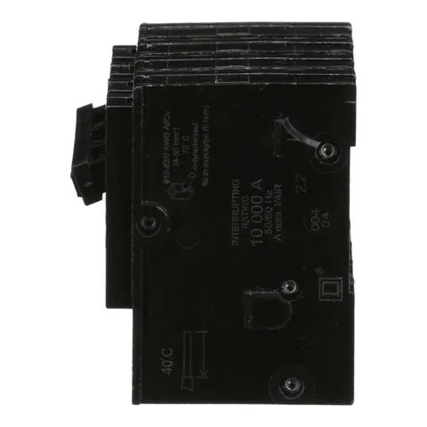 Schneider Electric HOM2200 Homeline Miniature Circuit Breaker, 200A, 2 Pole, 120/240VAC, 10kA AIR, UL Listed — Accessori generali
