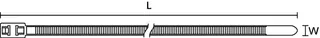 Hellermann Tyton 117-05362 Cable Ties for parallel routing | 117-05362 — Narzędzia ręczne i elektronarzędzia