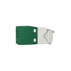 Panduit CJ688TGGR-C UTP RJ45 Cat 6 TG Jack Module, Green, 100 Pack — General Accessories